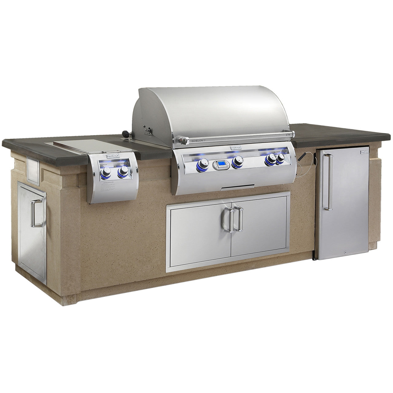 DC790 Island System with Refrigerator