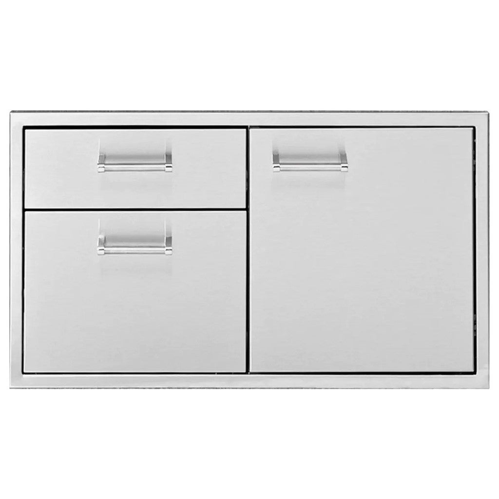 30" Delta Heat Door 2-Drawer Combo