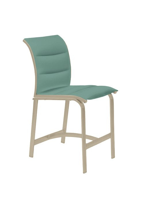 Tropitone Elance Padded Sling Armless Counter Height Stool