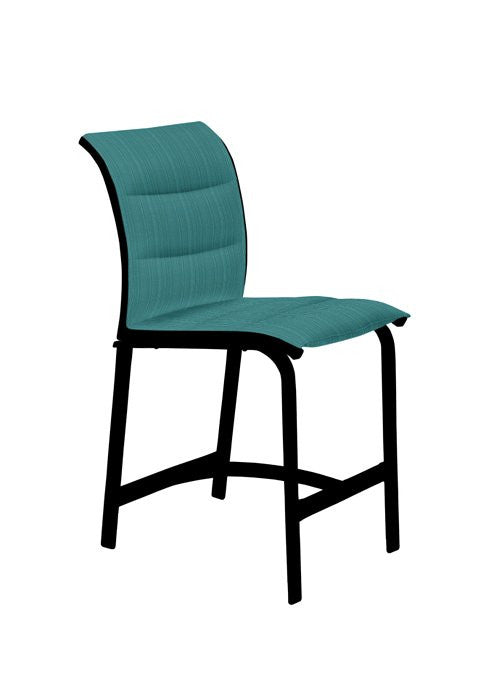 Tropitone Elance Padded Sling Armless Counter Height Stool