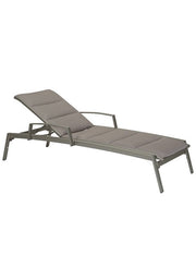 Tropitone Elance Padded Sling Chaise Lounge with Wheels