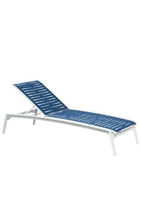 Tropitone Elance EZ SPAN™ Ribbon Segment Chaise - Lounge Armless