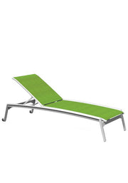 Tropitone Elance Relaxed Sling Chaise Lounge Armless
