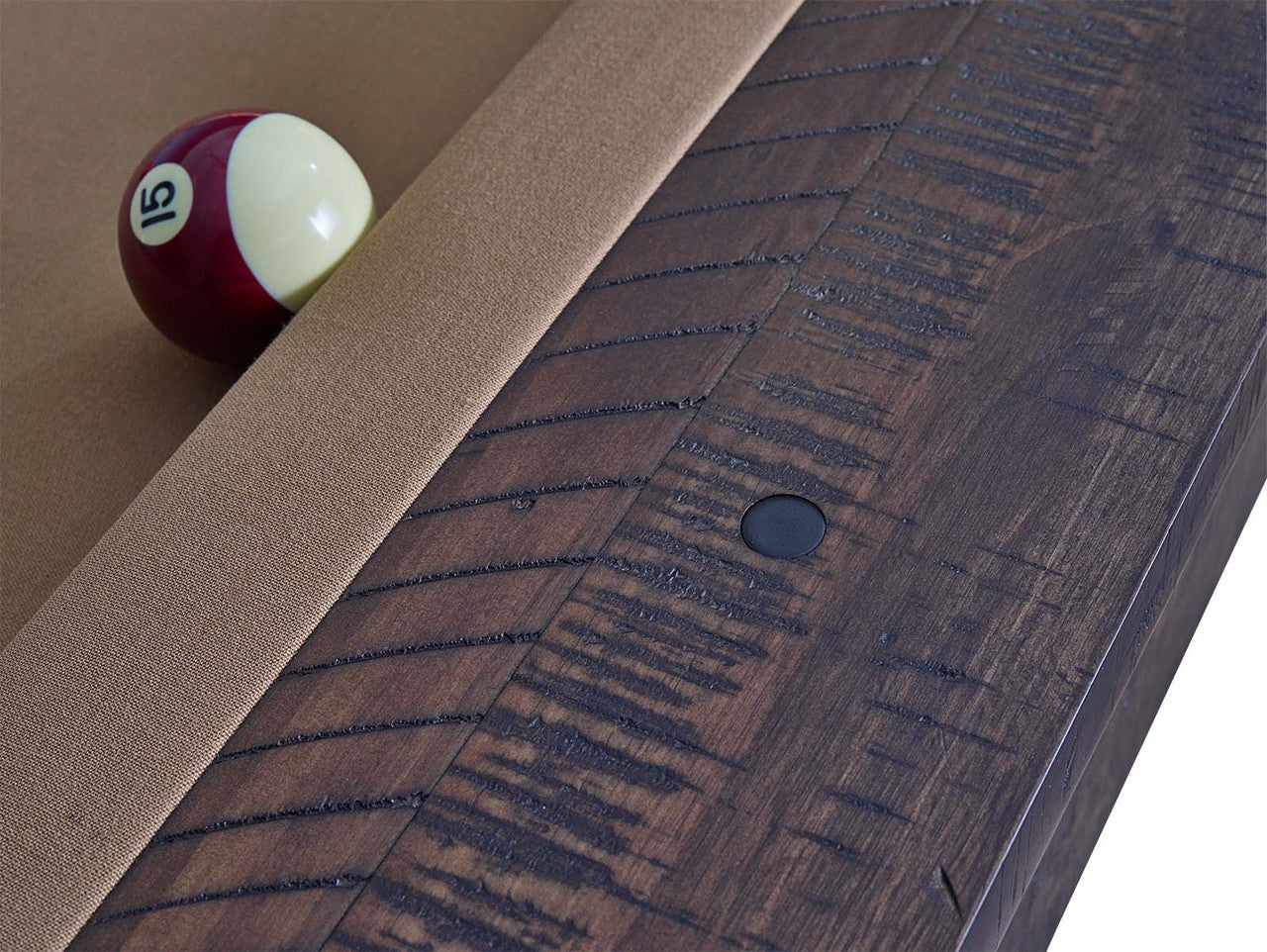 Farmhouse 8' Pool Table Cappuccino