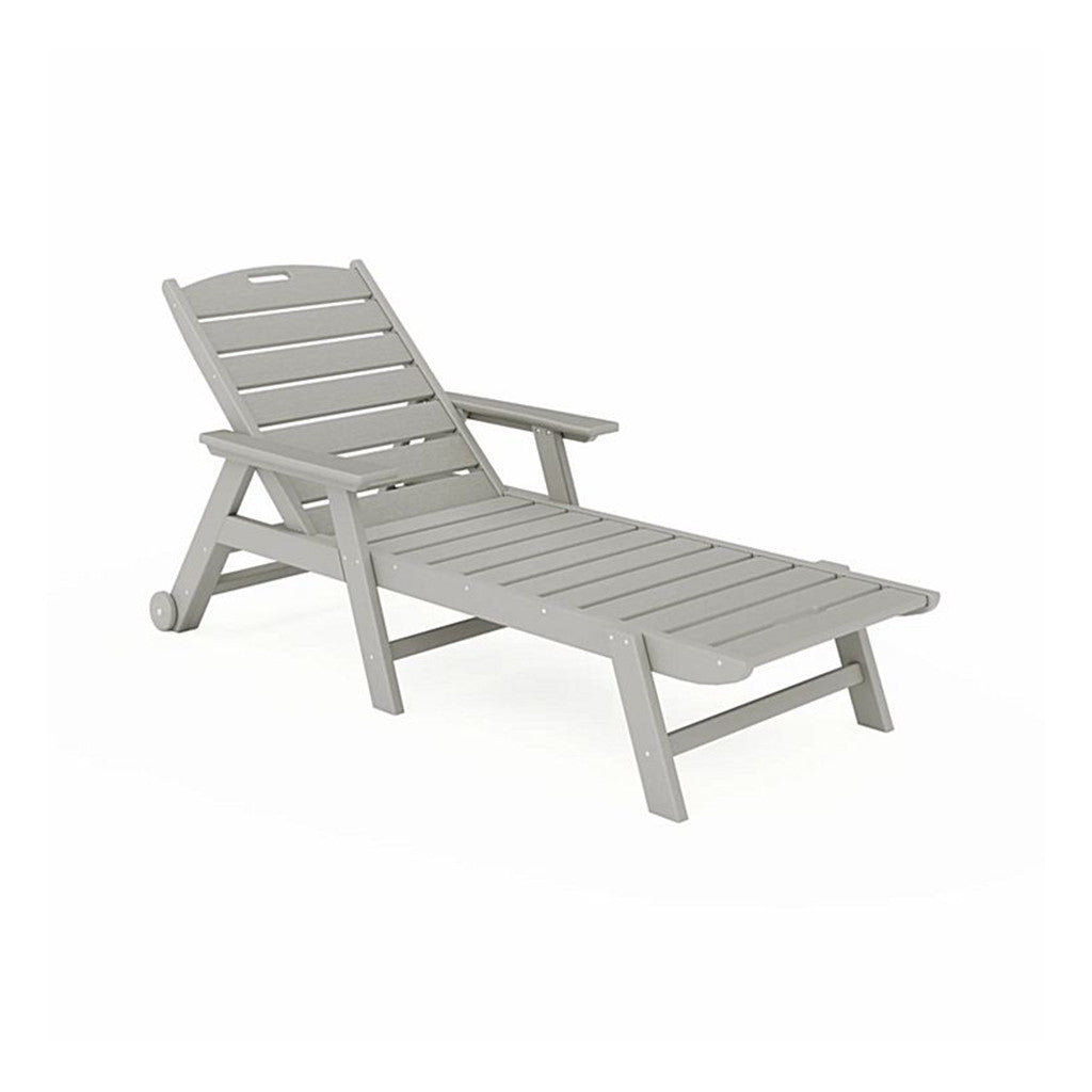 SoPoly Flat Chaise Lounge- Armless