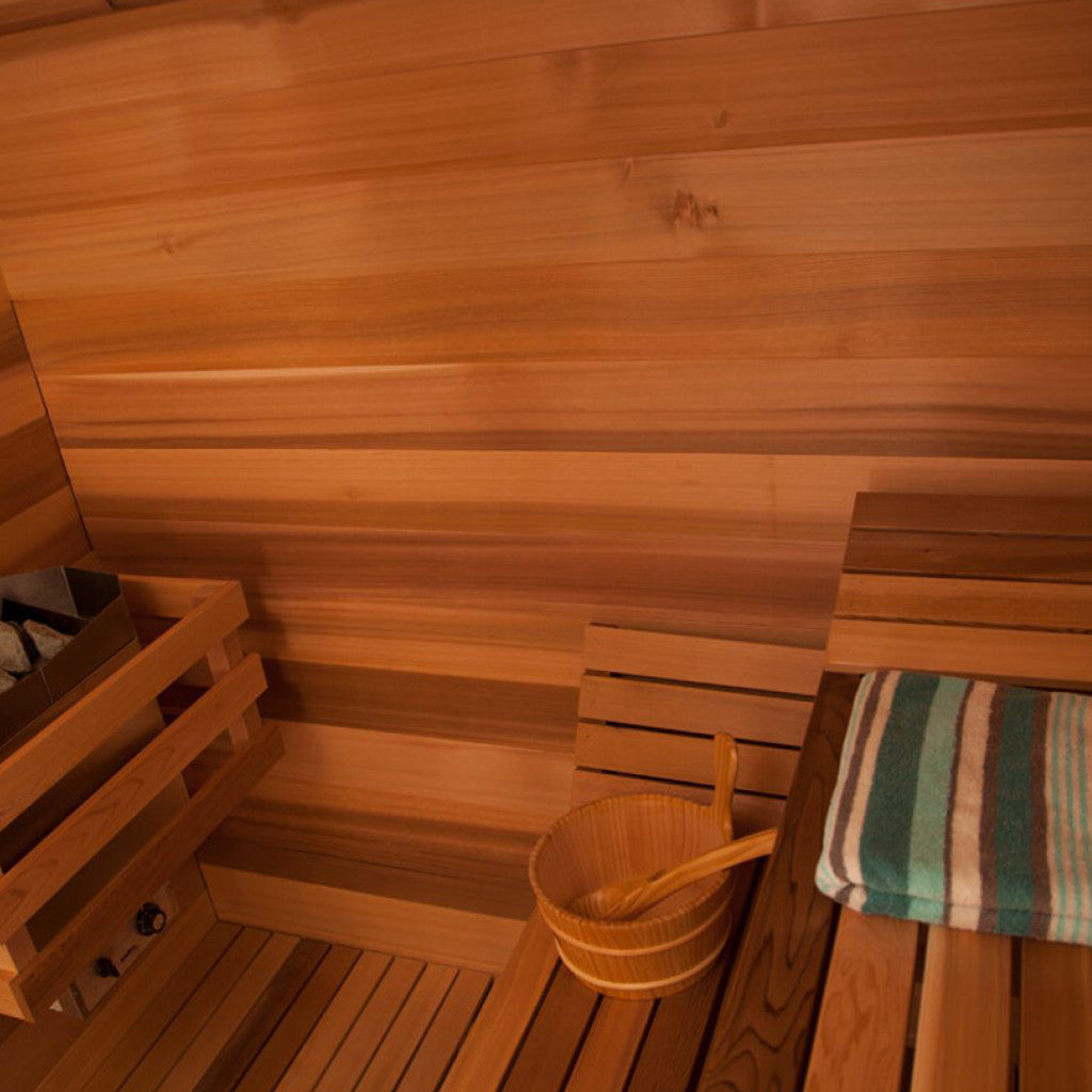 Dundalk Indoor Cabin Sauna - Clear Red Cedar
