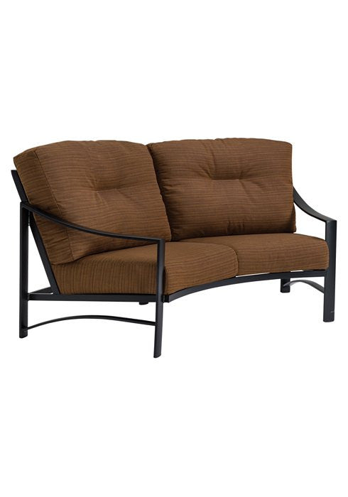 Tropitone Kenzo Cushion Crescent Love Seat