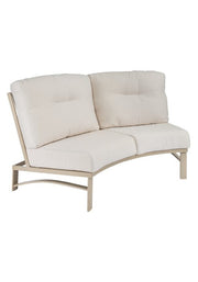 Tropitone Kenzo Armless Crescent Love Seat