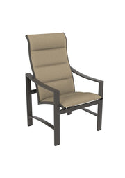 Tropitone Kenzo Padded Sling High Back Dining Chair