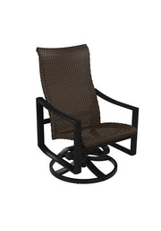 Tropitone Kenzo Woven High Back Swivel Rocker