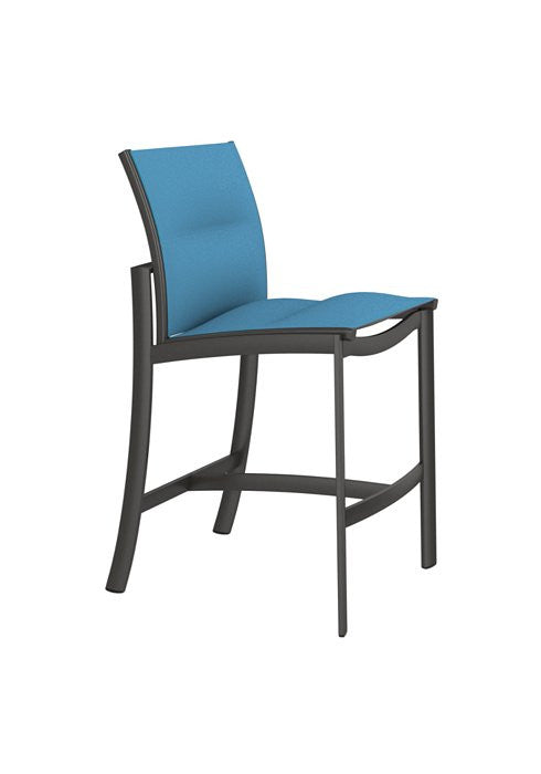 Tropitone KOR Padded Sling Armless Bar Stool