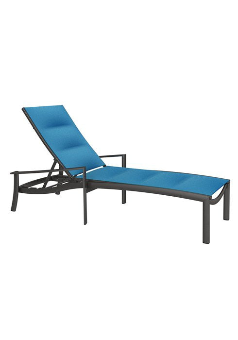 Tropitone KOR Padded Sling Chaise Lounge