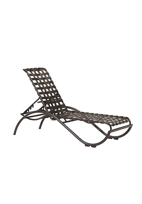Tropitone La Scala Strap Chaise Lounge