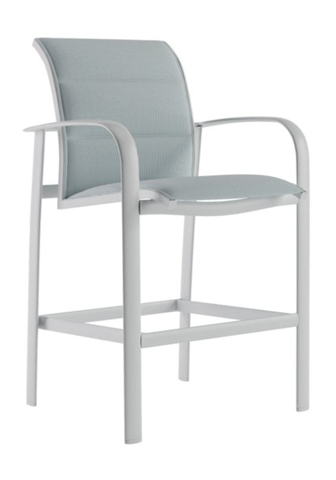 Tropitone Laguna Beach, Padded Sling Bar Stool