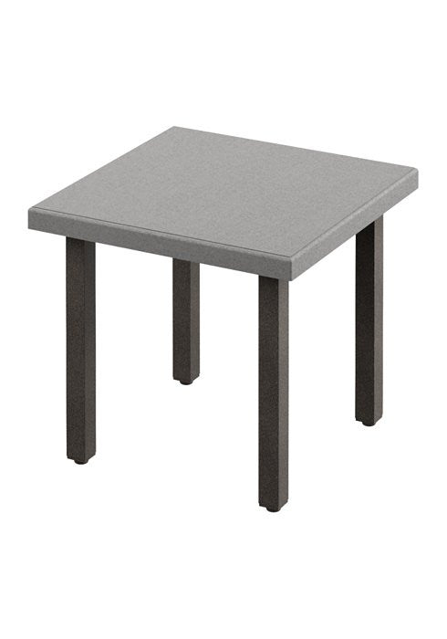 Tropitone Matrix 20" Square, Tea Table