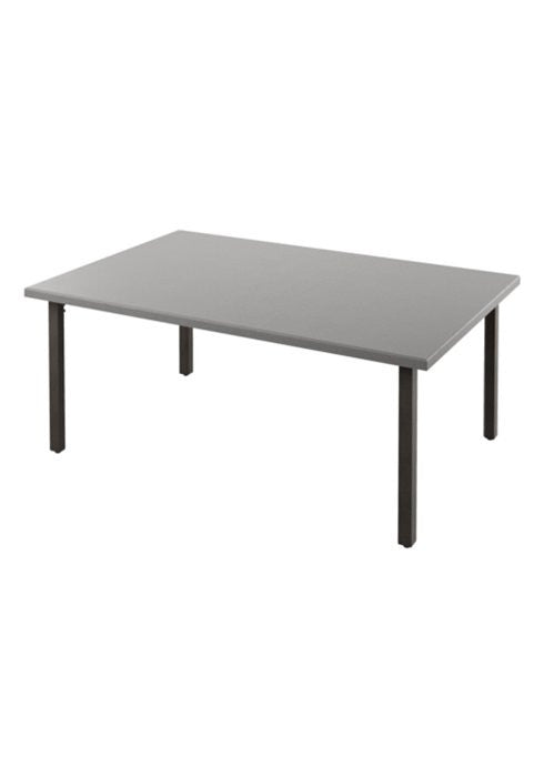 Tropitone Matrix 64" x 36" Rectangular, KD Dining Umbrella Table