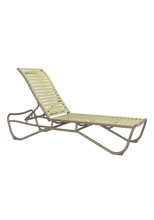 Tropitone Millennia EZ SPAN™ Armless Chaise Lounge Ribbon Segment