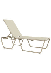 Tropitone Millennia Relaxed Sling Armless Chaise Lounge (ADA Compliant)