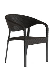 Tropitone Montara Woven Stacking Dining Chair