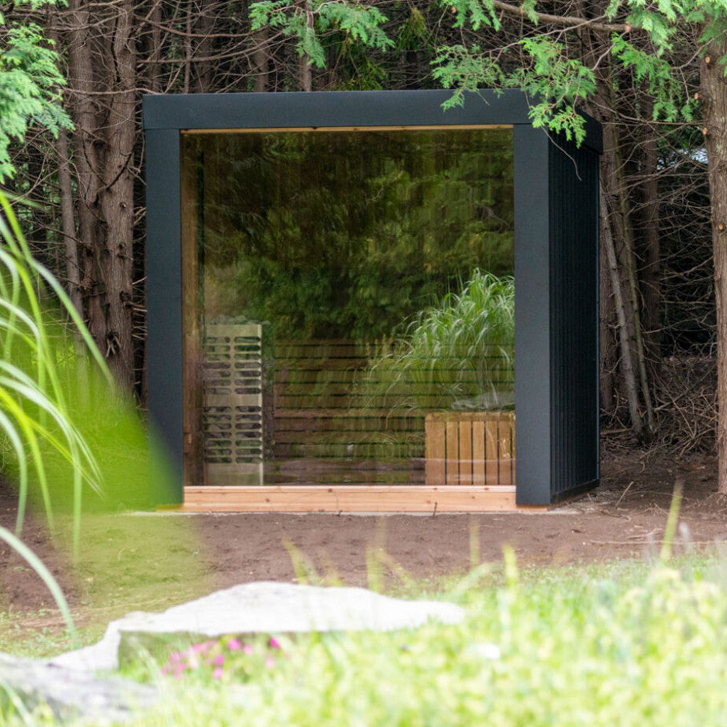 Pure Cube Neptune Sauna - Clear Red Cedar