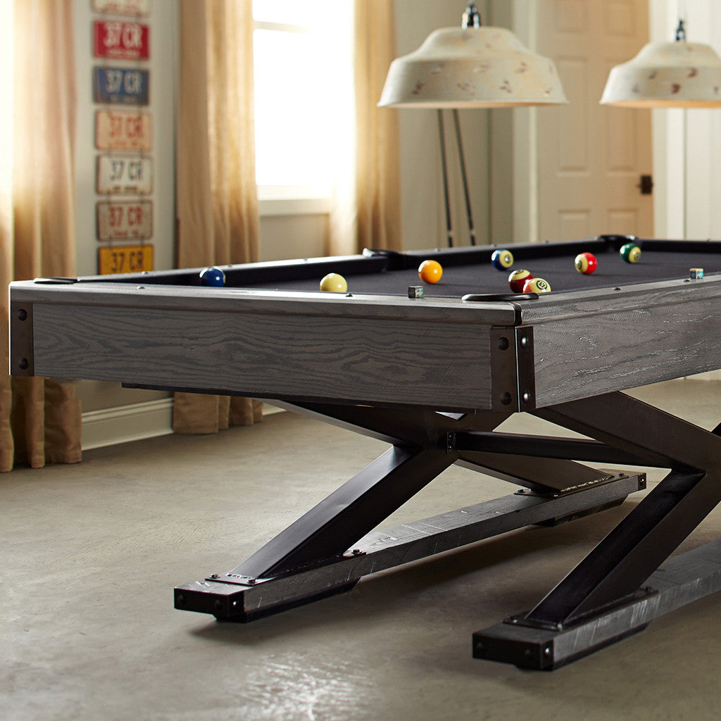 Quest 8' Pool Table Glacier