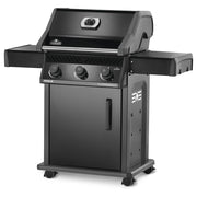 Napoleon Rogue 425 LP Gas Grill, Black with upgraded stainless steel grates