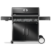 Napoleon Rogue PRO 625SIB LP Gas Grill with Infrared Side Burners Black