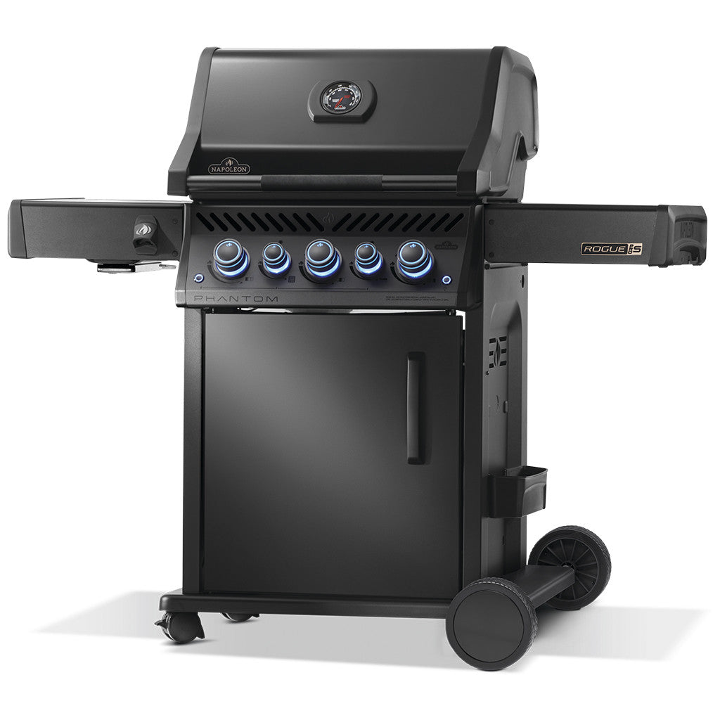 Napoleon Rogue PRO-S 425 LP Gas Grill with Infrared Side and Rear Burners Black