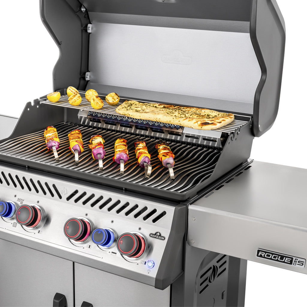 Napoleon Rogue PRO-S 525 Propane Gas Grill with Infrared Side and Rear Burners