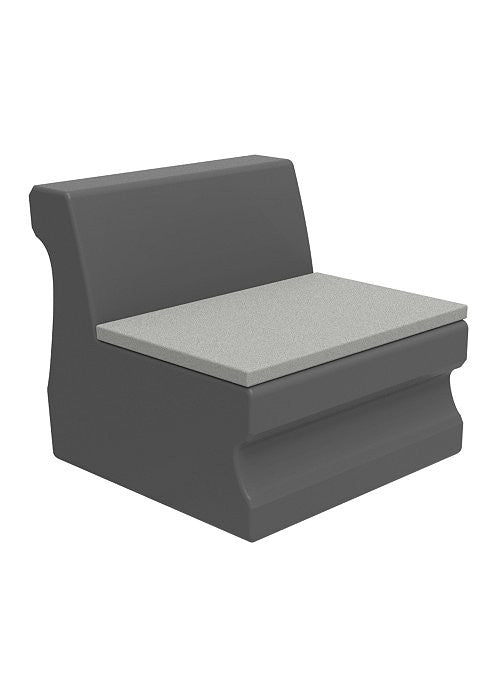 Tropitone Radius Armless Module with Seatpad