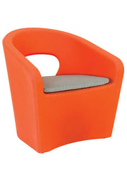 Tropitone Radius Lounge Chair with Seat Pad