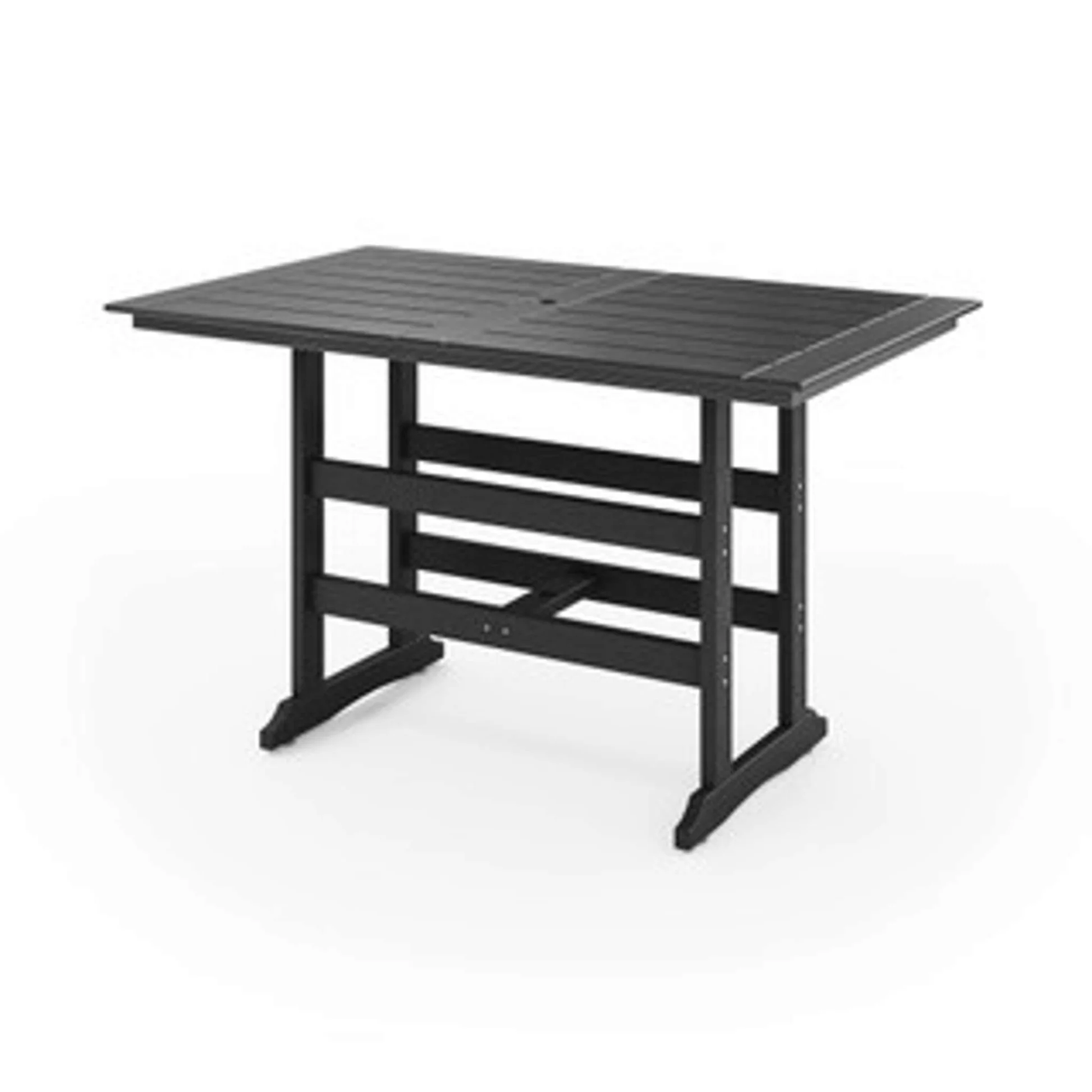 SoPoly 47x96 Savannah Farmhouse Bar Table