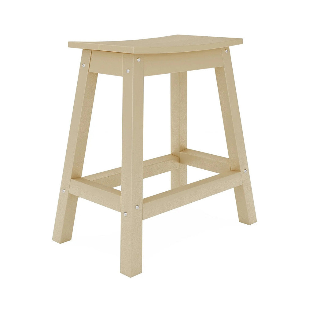 SoPoly Saddle Counter Stool