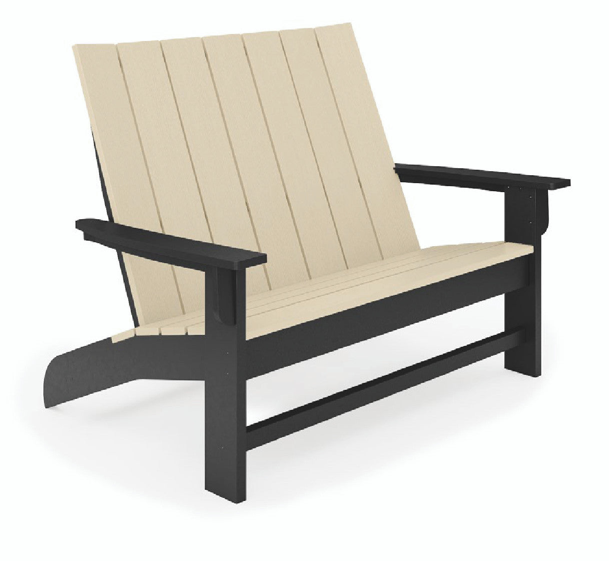 Sopoly Bench Savannah Adirondack Love Seat