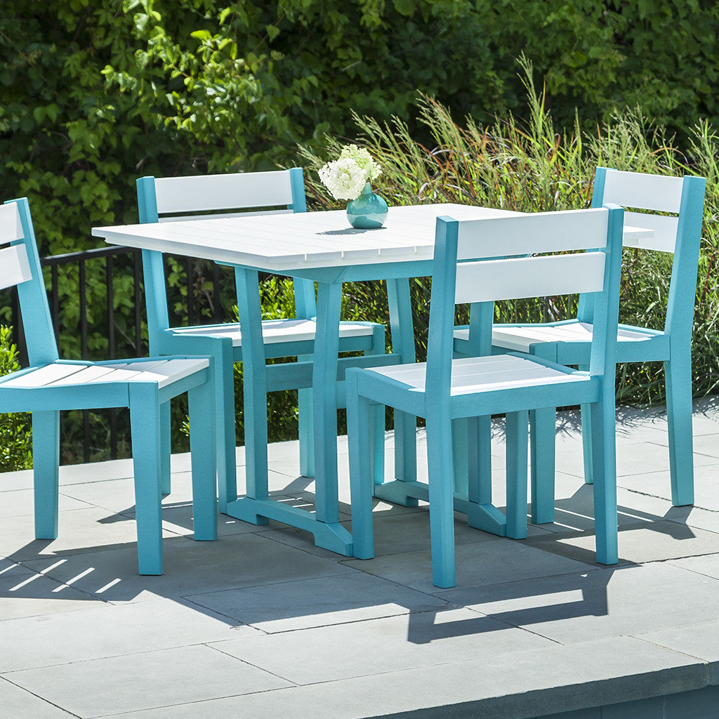 Seaside Casual Coastline Cafe Square Dining Table
