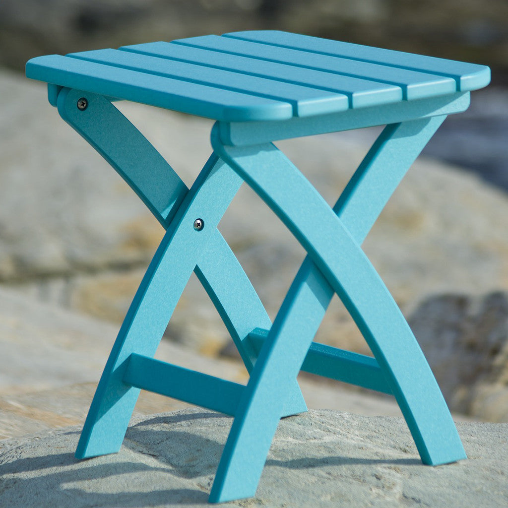 Seaside Casual Coastline Harbor View Folding Side Table