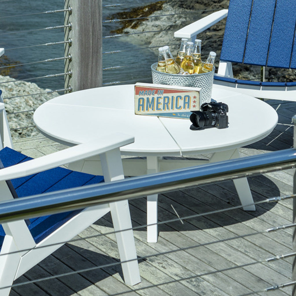 Seaside Casual DEX Round Chat Table