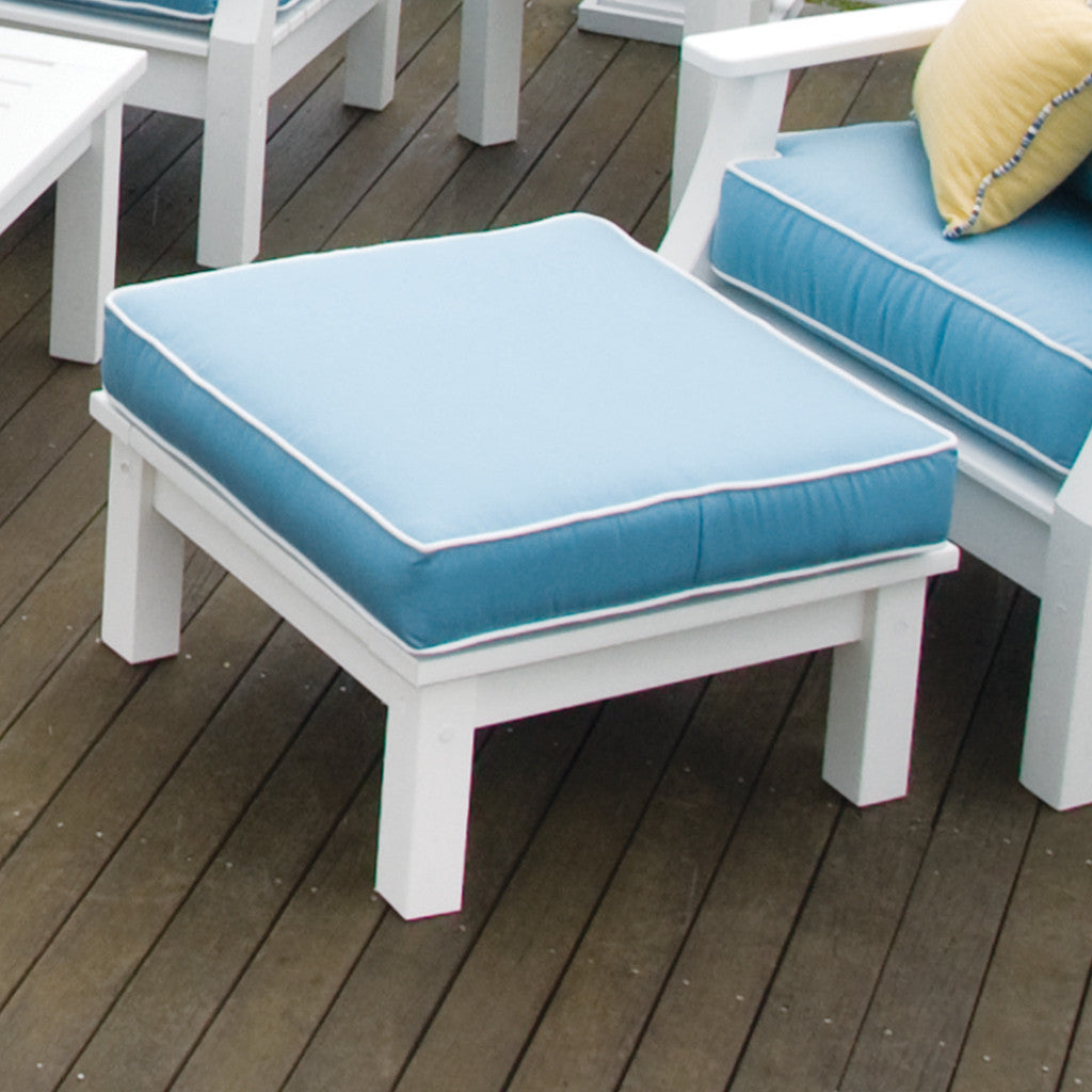 Seaside Casual Nantucket Ottoman
