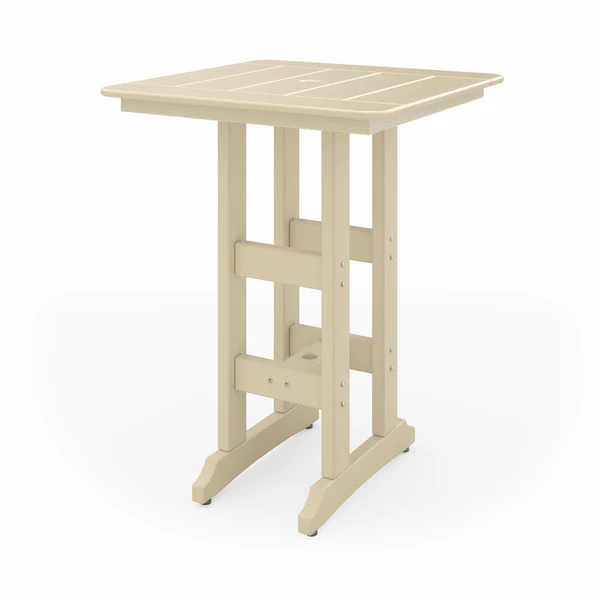 SoPoly 33" Savannah Square Bar Table