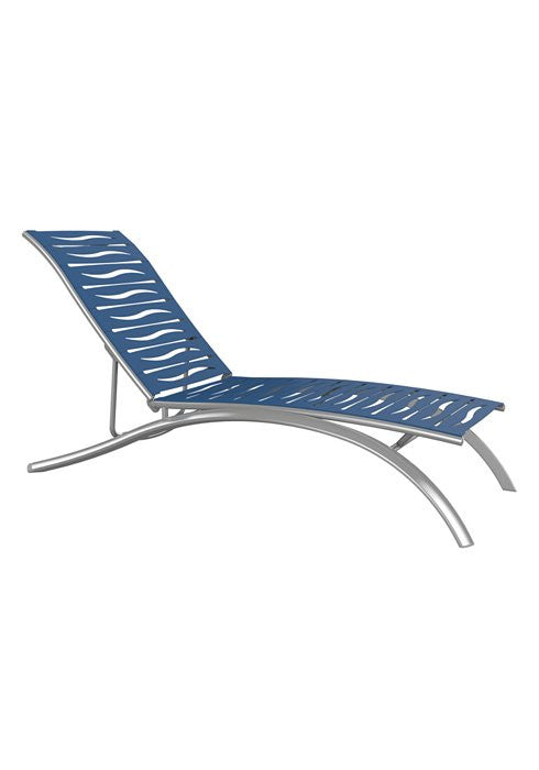 Tropitone South Beach Elite EZ SPAN™ Wave Segment Chaise Lounge Armless