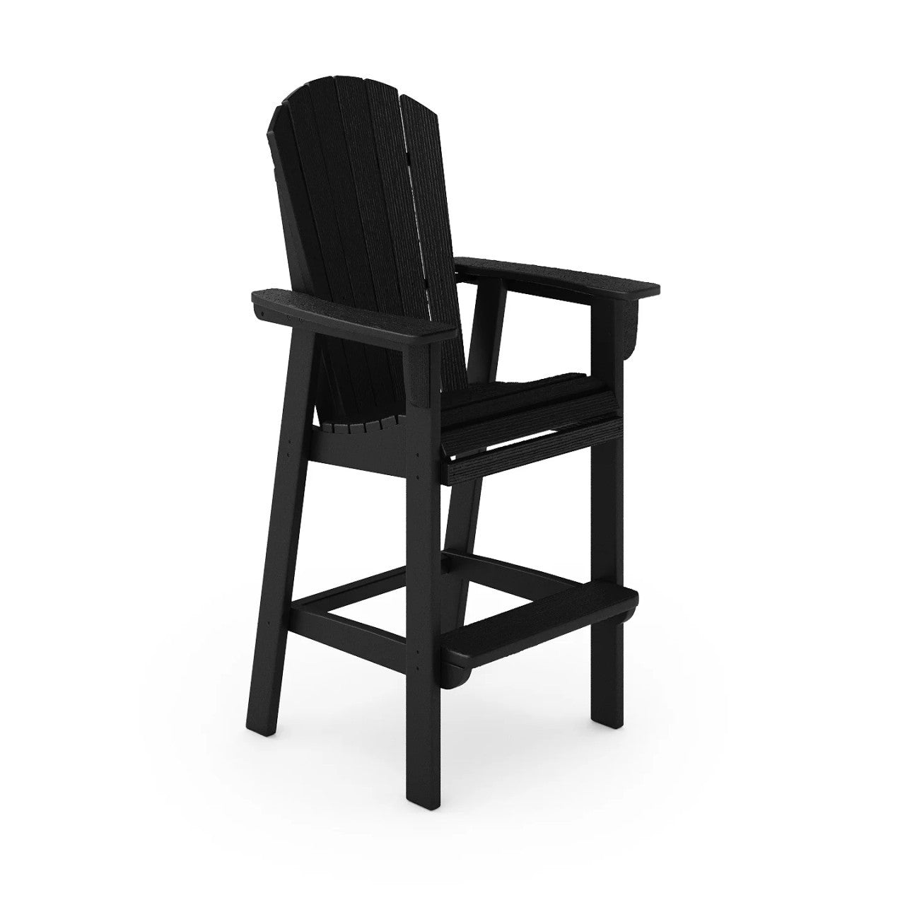 SoPoly St Simons Fan Back Bar Chair Premium