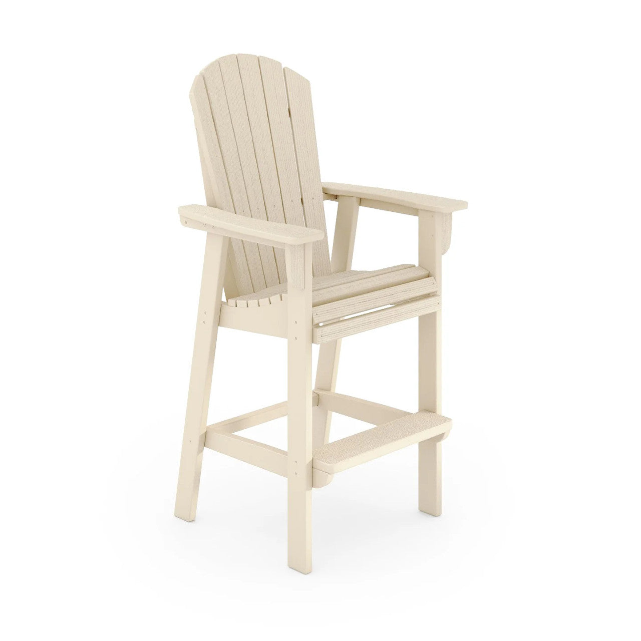 SoPoly St Simons Fan Back Counter Chair (Premium)