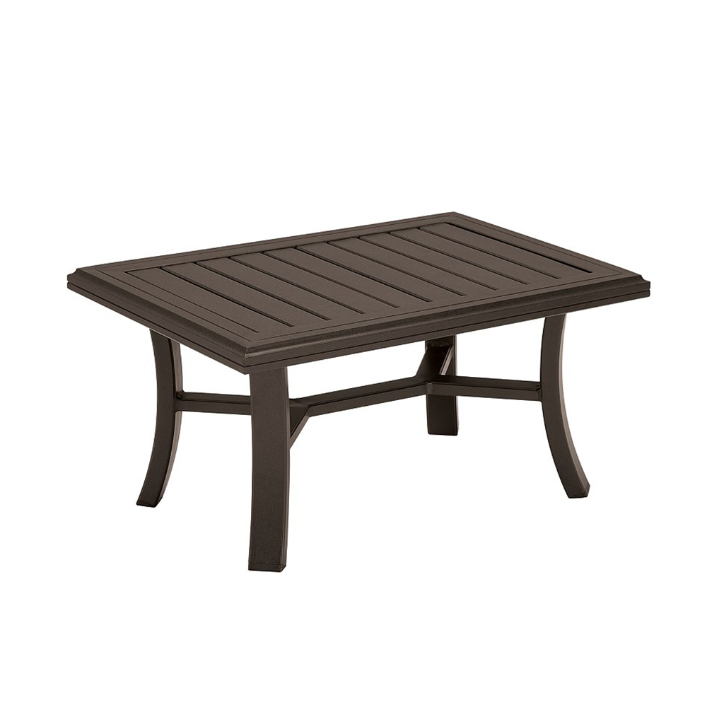 Tropitone Banchetto 36" x 24" Rectangular Coffee Table