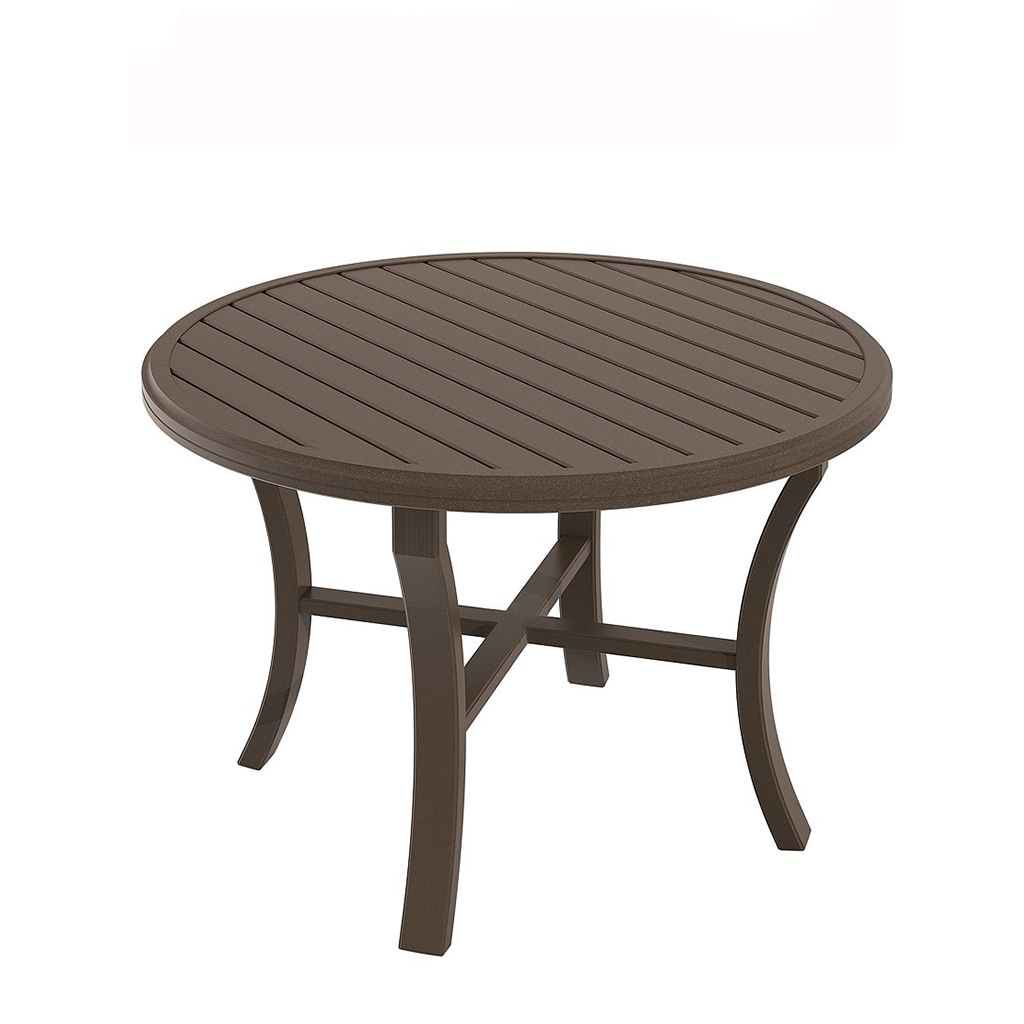 Tropitone Banchetto 48" Round KD Counter Umbrella Table