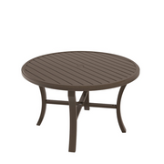 Tropitone Banchetto 48" Round KD Dining Umbrella Table