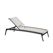 Tropitone Elance EZ SPAN™ Wave Segment Chaise Lounge with arms and wheels