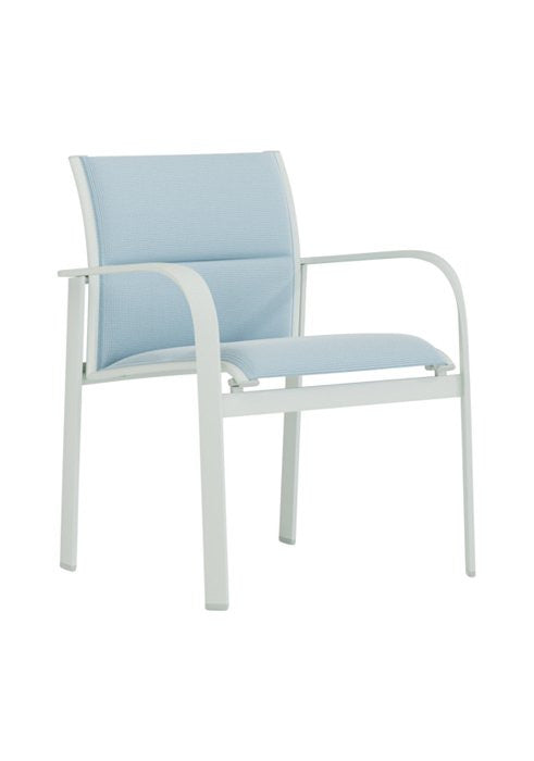 Tropitone Twist Padded Sling Dining Chair