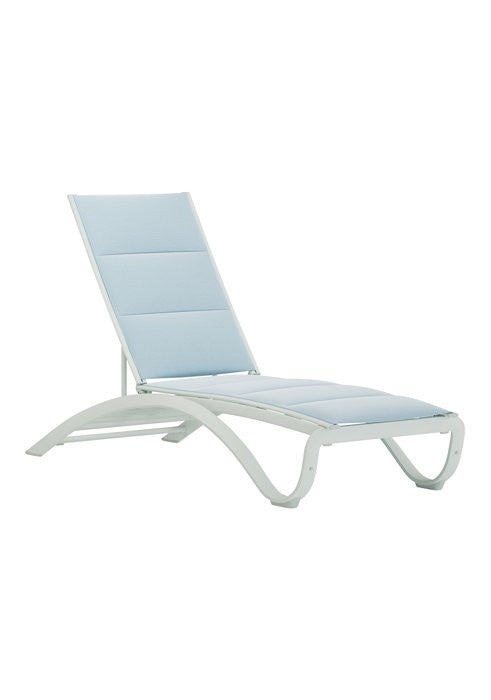 Tropitone Twist Padded Sling Chaise Lounge
