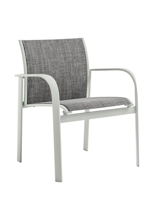 Tropitone Twist Sling Low Back Dining Chair