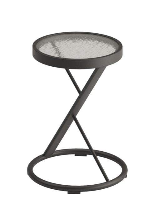 Tropitone Acrylic 84" x 42" Oval Dining Umbrella Table